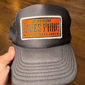 1st Phorm Gray and Black Trucker Hat